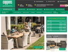 Tablet Screenshot of coppenswarenhuis.nl